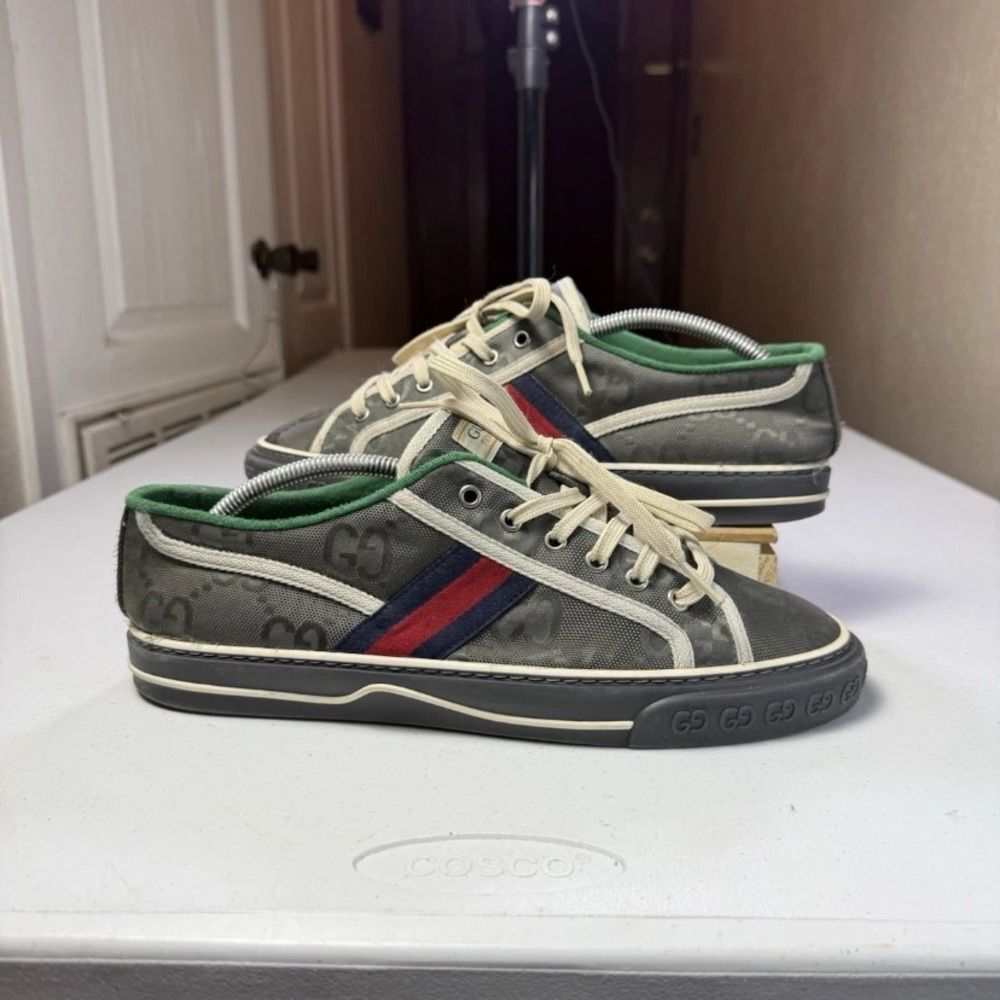 Gucci Tennis 1977 Off the Grid Low 'Grey' Men's Sz 9